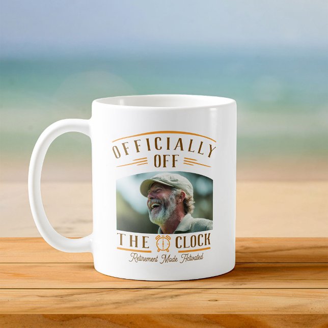 Taza De Café Personalized Retiree Party Favor Retirement Photo  (Subido por el creador)