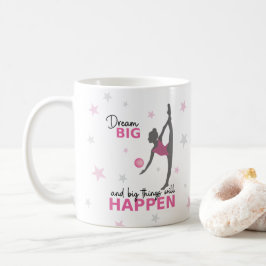 Taza De Café Personalized Rhythmic Gymnast Dream Big Coffee Mug