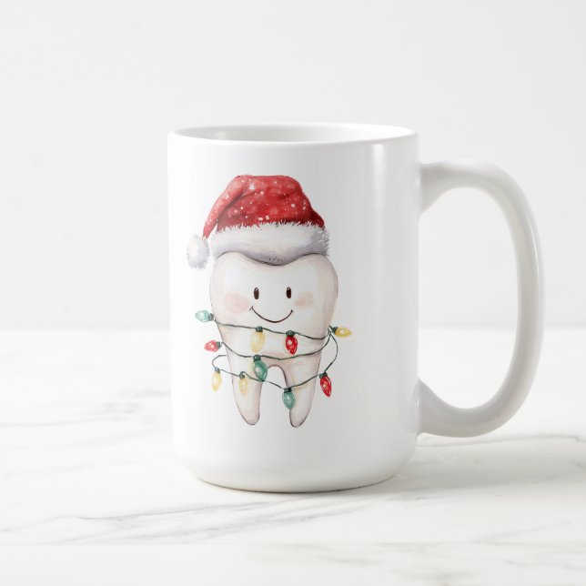 Taza De Café Personalized Santa's Favorite Orthodontist Mug (Derecha)