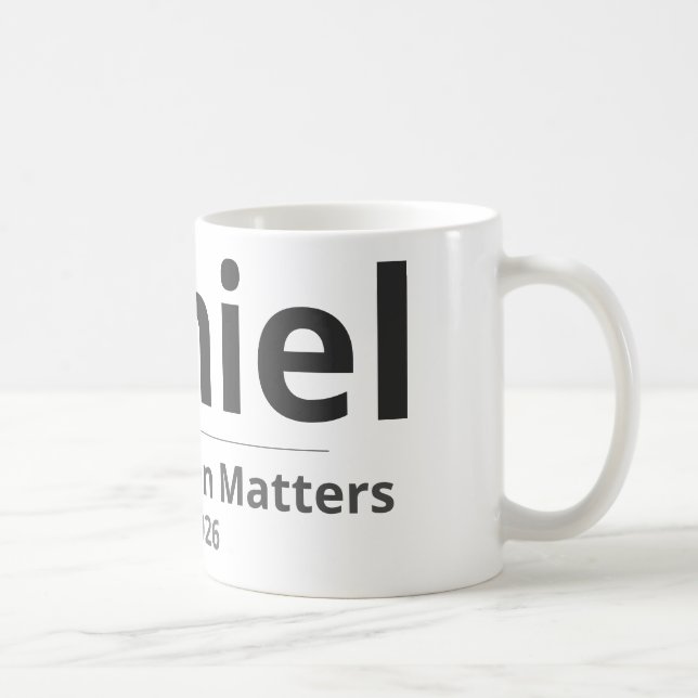 Taza De Café Personalized Seasonal Mug – Custom Name & Year Gif (Derecha)