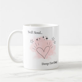 Taza De Café Personalized Soft Soul Ceramic Coffee Mug