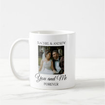 Personalized Wedding Photo Coffee Mug | Custom