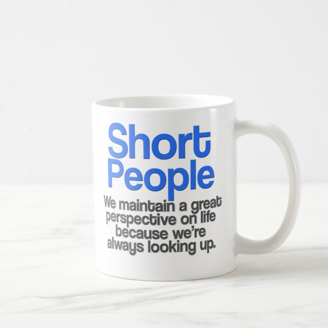 Taza De Café Personas cortas citan a Mug (Derecha)