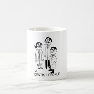 Taza De Café Personas dentistas - Café de diseño Mug