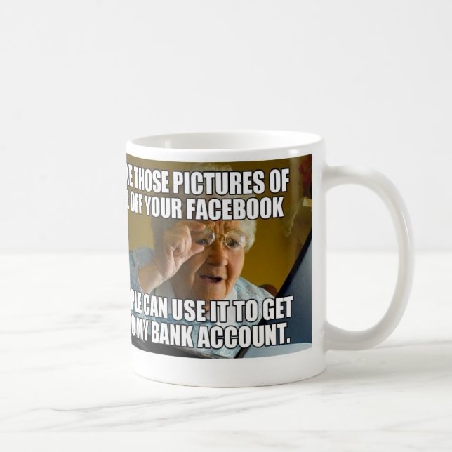 Taza De Café ¡Personas mayores! (Derecha)