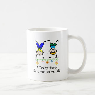Taza De Café Perspectiva al revés sobre la vida.
