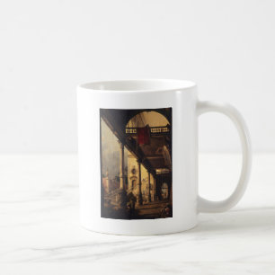 Taza De Café Perspectiva con un Portico