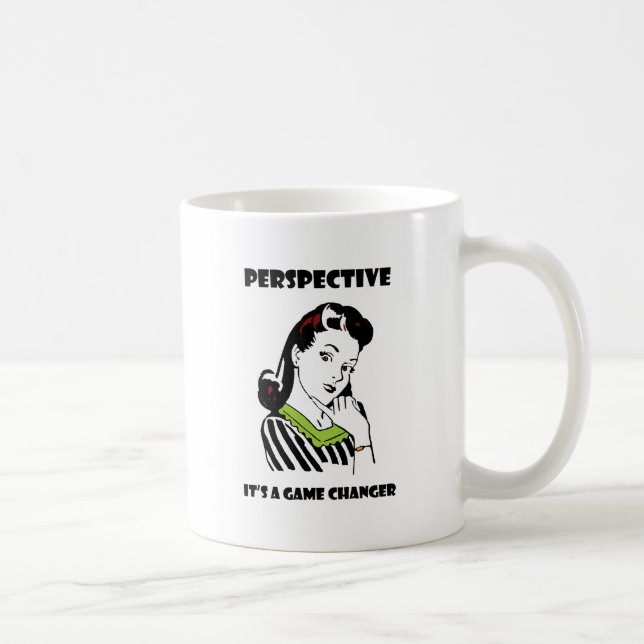 Taza De Café Perspectiva - Es un cambio de juego (Derecha)