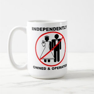 Taza De Café Pertenece y opera a Funny Mug