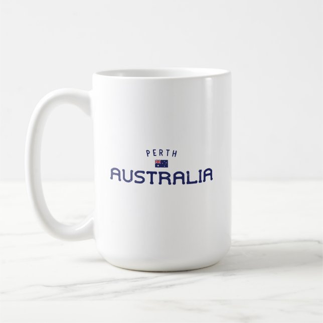 Taza De Café Perth Australia con problemas (Izquierda)