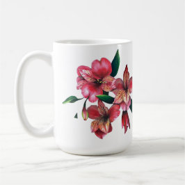 Taza De Café Peruvian Lily Love is the answer love mug