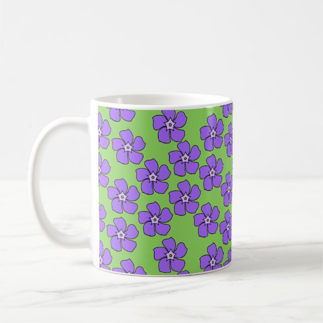Taza De Café Perwinkles coffee mug (Izquierda)
