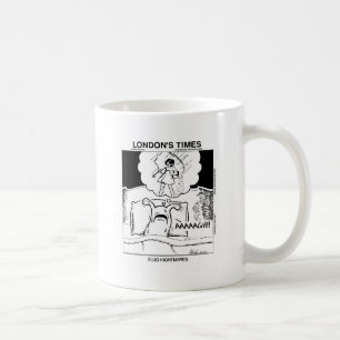 Taza De Café Pesadillas de babosas Regalos y camisetas divertid