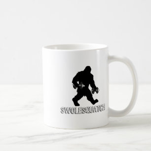 Taza De Café Pesas de mancuerna para culturismo de Bigfoot Sasq