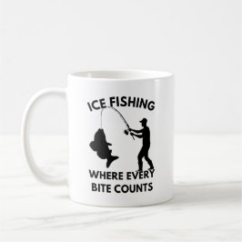 Taza De Café Pesca con hielo donde cada morena cuenta