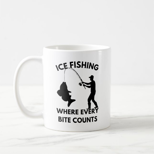 Taza De Café Pesca con hielo donde cada morena cuenta (Izquierda)