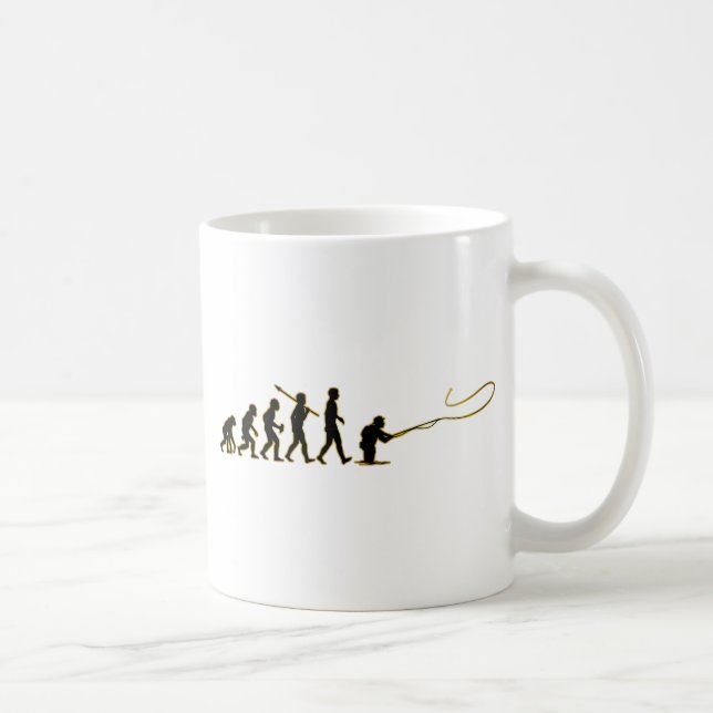Taza De Café Pesca con mosca (Derecha)