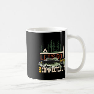 Taza De Café Pesca de camping en Connecticut - Conecticu Natura