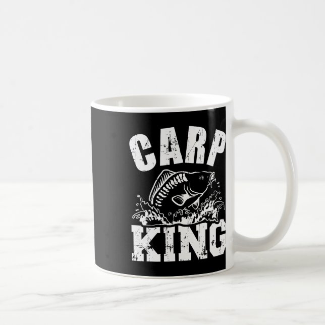 Taza De Café Pesca de Carp King (Derecha)