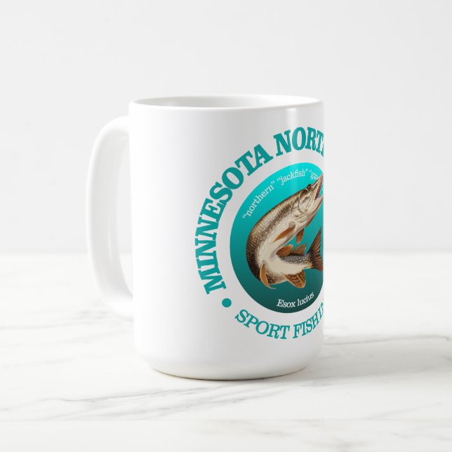 Taza De Café Pesca de cerdos de Minnesota (Anverso izquierdo)