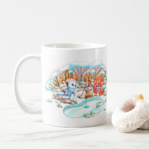 Taza De Café Pesca de hielo