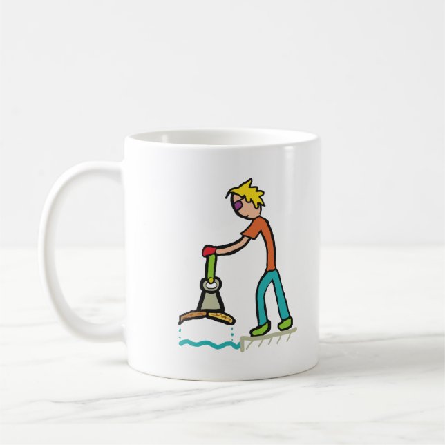 Taza De Café Pesca de imanes (Izquierda)