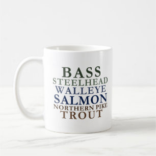 Taza De Café Pesca de Michigan