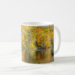 Taza De Café Pesca de otoño de Bennett Spring