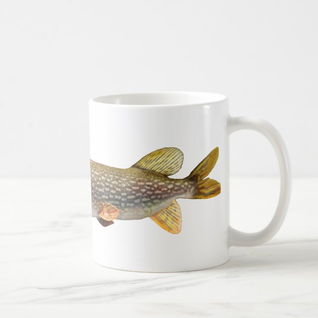 Taza De Café Pesca de Pike Muski (Derecha)