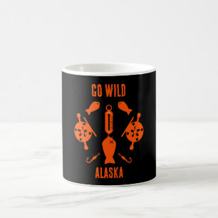 Taza De Café Pesca de salmón Alaska