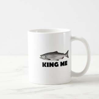 Taza De Café Pesca de salmón King Me