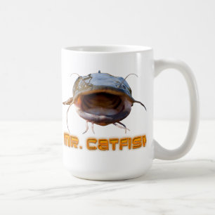 Taza De Café Pesca de Sr. Catfish