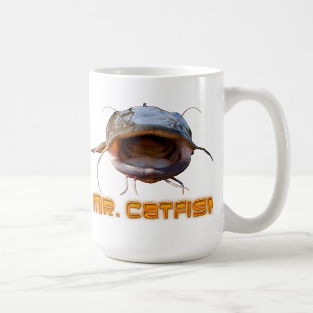 Taza De Café Pesca de Sr. Catfish (Derecha)