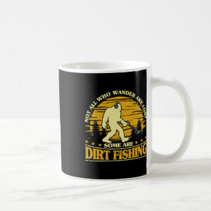 Taza De Café Pesca de tierra de pies gigantes Metalizado detecc