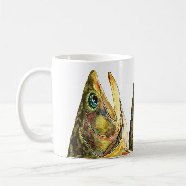 Taza De Café Pesca de trucha (Izquierda)