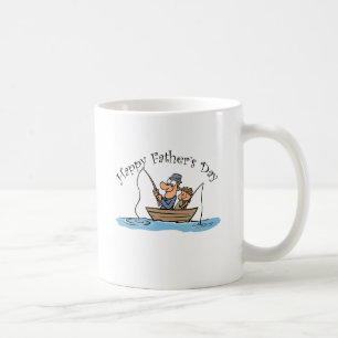 Taza De Café "Pesca del día de padres "