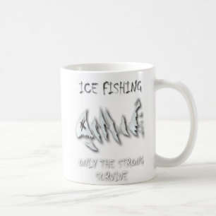 TAZA DE CAFÉ PESCA DEL HIELO