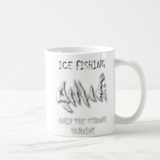 TAZA DE CAFÉ PESCA DEL HIELO (Derecha)