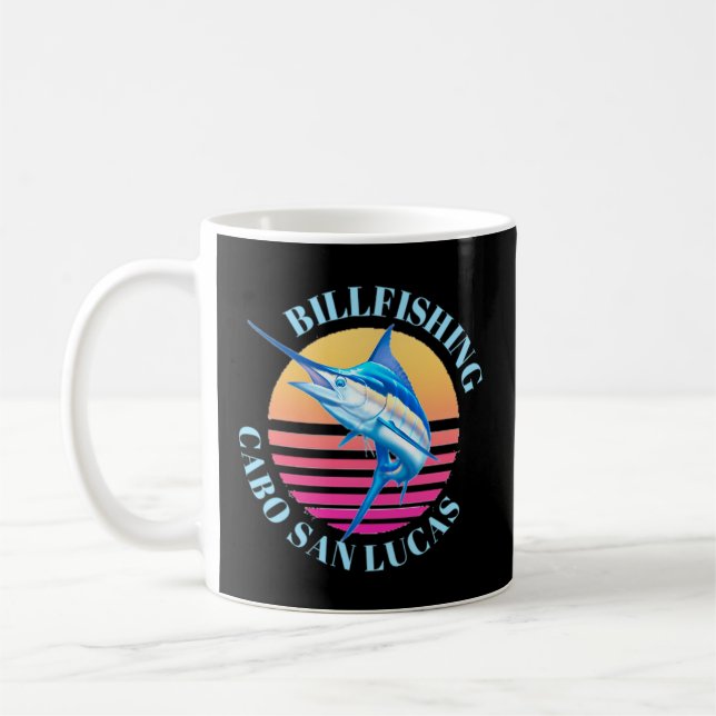 Taza De Café Pesca deportiva Cabo San Lucas (Izquierda)
