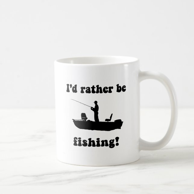 Taza De Café Pesca divertida (Derecha)