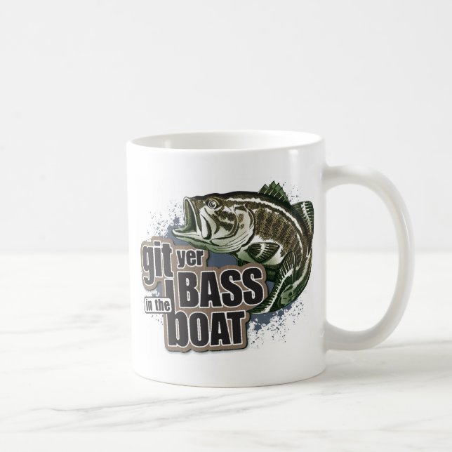 Taza De Café Pesca divertida (Derecha)