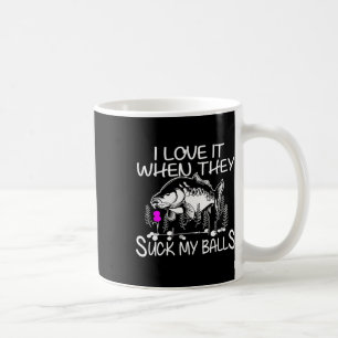 Taza De Café Pesca divertida de carpas de pescador