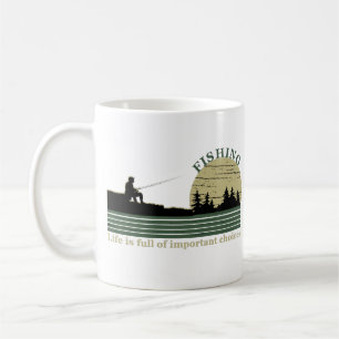 Taza De Café Pesca divertida diciendo