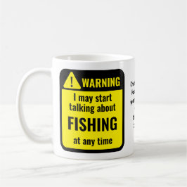Taza De Café Pesca divertida personalizada
