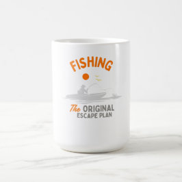 Taza De Café Pesca: El Plan de Escape Original