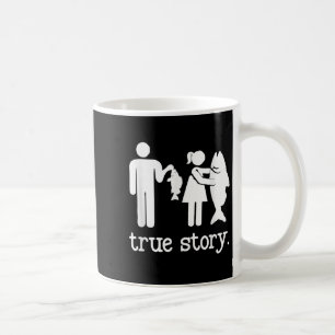 Taza De Café Pesca Graciosa Para Hombres Mujeres Verdadero Pesc