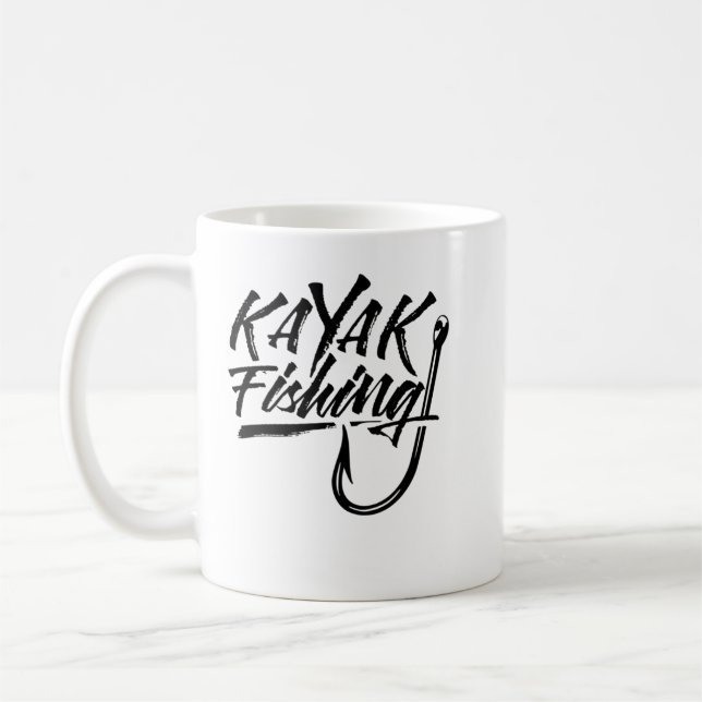 Taza De Café Pesca Kayak_894 (Izquierda)