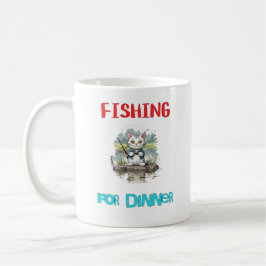 Taza De Café "Pesca para la cena"