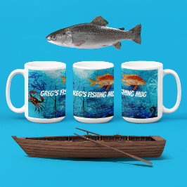 Taza De Café Pesca personalizada