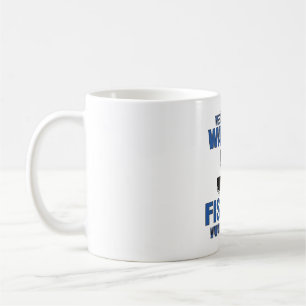 Taza De Café PESCA PESQUERA Walleye Y Cerveza